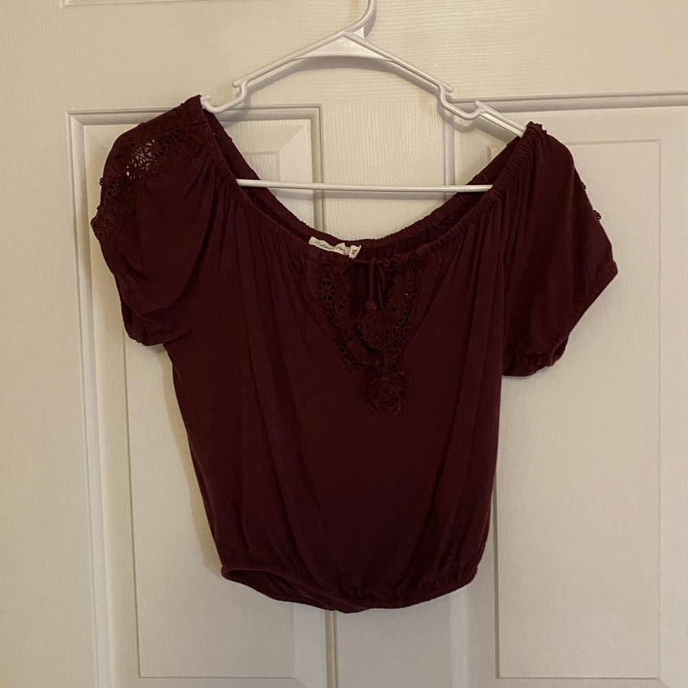 Off the shoulder top